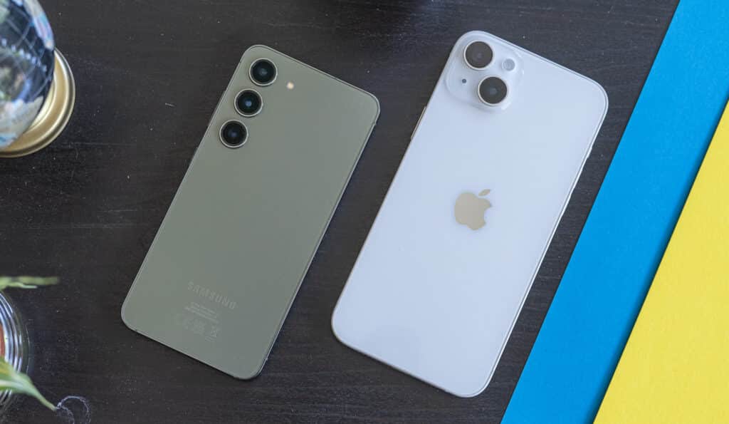 Apple iPhone 14 Plus vs Samsung Galaxy S23 106